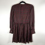 ZARA  Red Black Heart‎ Print Long Sleeves Romper Women's Size XS Photo 6