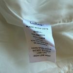 Lulus  Central Park Sweetie White Linen Collared Button-Up Mini Dress Photo 8