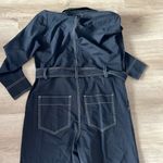 & Other Stories & OTHER STORIES Topstitched Belted Jumpsuit sz 8 Photo 8