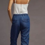 Pilcro and the Letterpress Anthropologie Pillcro the cottage jogger jeans large Photo 0