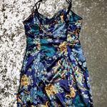 Guess Floral Silky Mini Dress Size 7 Photo 4