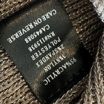 Red Berry Sleeveless Mock Neck tank Top Stretch Metallic Textured Size Small Silver Photo 8