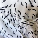 Acler Jasper Mini Dress Monochrome Swirl Black White US 10 NWT Photo 4