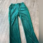 Avec Les Filles  Teal Straight Leg Pants Photo 7