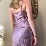 Eden Paris Silk Beaded Midi Dress Purple Size 0 Photo 7