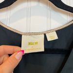 Maeve Anthropologie Pinstriped Sleeveless Top & Black Cap Sleeve Tunic S Photo 6