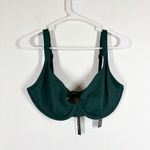 NWT CUUP The Scoop Swim Bikini Top Size 14 Green Photo 3