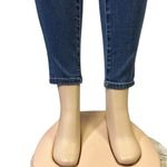 Morgan De Toi Paris Designed Vintage Denim Gold Embellished Ankle Crop Jeans 4 Blue Photo 6