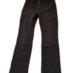 Reformation Peyton zip Up Ultra High Waist Bootcut Black Jeans Size 26 Photo 2