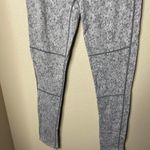 Gymshark  Hi-Rise Leggings Marled Athleisure Heather Gray Light Wash Sz M Photo 4