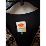 Farm Rio  Black Surreal Flowers Long Sleeve Mini Dress S Photo 3