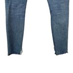 AGOLDE Nico High-Rise Slim Jeans in Headlines Distressed Size 24 Blue Button Fly Photo 8