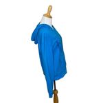 Aeropostale New York City Bright Blue Silver Hoodie Jacket Sweatshirt Size large Photo 5