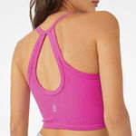 Free People Movement  Free Throw Ribbed Crop Tank Top Women's Size S Photo 1