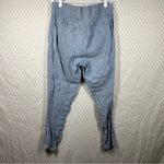 Athleta Blue Chambray Cabo Linen Jogger Pants Photo 4