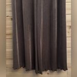 Chicos Travelers 1/Medium Brown Anti Wrinkle Pull On Lettuce Hem Wide Leg Pants Photo 3