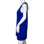 Very J Very J Dress Womens Small Blue Shift Dress Tie Back Office Party Wedding Guest Photo 2