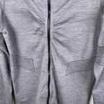 Under Control Seamless Slimming Mock Neck Zip Front Jacket Women's Plus Size 2X Gray Photo 5