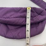 Obermeyer  Stowaway Waist Bum Bag Fanny Pack Purple Quilted Adjustable Nylon Ski Photo 13