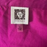 Anne Klein Deep Red Button-Down Shirt Photo 9
