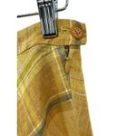 Vintage Weinberg Weekend 100% Linen 2pc Set Safari Jacket & Plaid Midi Skirt 40 Size M Photo 11