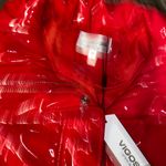 Vigoss  Glossy Red Puffer Jacket Photo 3