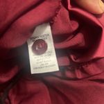 Andrew Marc Marc New York Burgundy Wine Ruched Long Sleeved Blouse Size M Photo 8