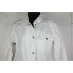 CHAPS  ralph lauren white jean jacket size S Photo 1