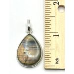 Sunset Labradorite Sterling Silver Pendant‎ Photo 9