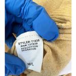 Dreamers  Womens BASIC Yellow Hi-Low V-NECK Long Sleeve Front Seam SWEATER Sz M/L Photo 4