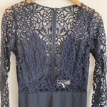 Michelle Mason  Women's Silk Lined Lace Jumpsuit - 4 Photo 2
