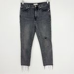 Madewell The Perfect Vintage Jean in Cosner Wash Knee Rip Edition Size 28 Photo 2