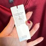 Eileen Fisher Eileen fischer Scarlett red 96% silk blouse Tank Top Photo 3