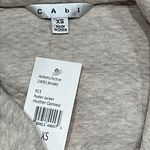 CAbi  Oatmeal Quilted Asymmetrical Zip Moto Jacket Photo 9