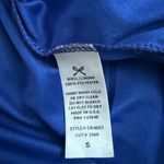 Everly  Royal Blue with Gold A-line Mini Dress Women’s size Small Photo 5