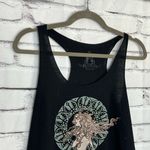 Bear Dance Y2K  Mermaid Racerback Tank Top Vintage Graphic Women’s Medium Black Photo 2