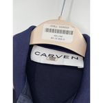 Carven Lace Up Navy Blue Green Mini Collared Polo Shirt Dress Size 38 Photo 5