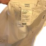 Paige  Emmie Ankle White‎ Jeans nwot Photo 7