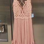 Free People 💕💕 One Adella Slip Dress ~ Rose Pink Medium M NWT Photo 14