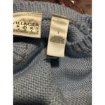 Villager  Sport Embroidered Knit Sweater Blue Floral Accent Beads‎ Womens Photo 9