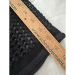 Zesica Open Knit Sweater Size S Black Crochet Cover Up Beach Witchy Goth Rave Photo 14