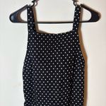 ASOS NWT  Navy Polka Dot Cotton Sundress‎ Size 8 Photo 1
