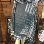 Roaman’s ROAMAN'S PINK & GRAY CHIFFON TOGA WRAP STYLE SHEATH DRESS NWT (34W) Photo 9