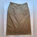 Calvin Klein‎ Jean Denim Pencil Skirt Vintage,Size 12 Tan Photo 1