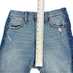 Abercrombie & Fitch Abercrombie Zoe Natural Rise Ankle Straight Leg Jeans Light Wash Size 6 / 28 Photo 3