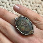 Spencer Renalds artist succulent ring Silver Photo 0