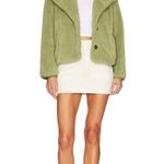 Free People Joplin Cozy Jacket in Sweet Pistachio Size X-Small Photo 8