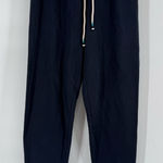 Marine layer  navy blue Vintage Terry Drawstring Joggers size xs‎ Photo 0