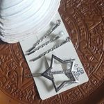 Star Hair Barrette w/ Rhinestones and Hairpins Photo 0