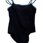 Liz Claiborne  Woman One Piece Swimsuit Ribbed Size L Bathing Suit u Photo 0